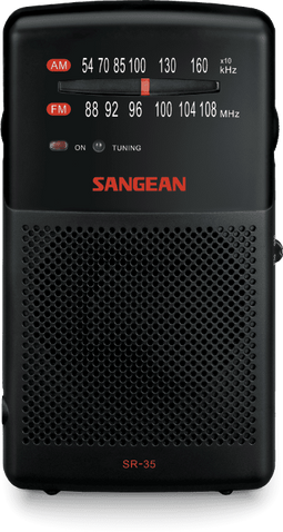 Sangean SR-35 - Portable Radio - FM/AM - Zwart