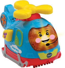 VTech Toet Toet Auto's Speelfiguur - Harvey Helikopter - Interactief Speelgoed - Educatief Babyspeelgoed - Cadeau - Vanaf 1 tot 5 Jaar