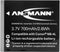 Ansmann A-CAN NB 4 L - Li-Ion accu 700mAh - Geschikt voor Canon camera's - Zwart