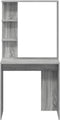 vidaXL - Kaptafel - Grijs - Sonoma - 78,5x37x154,5 - cm - Geëngineerd - Hout