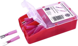 TRU COMPONENTS TC-6646692 Assortiment kabelschoenen 0.50 mm² - 1.50 mm² Rood 60 stuk(s)