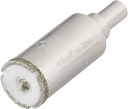 Wolfcraft 5924000 - Diamantgatenzaag 25 mm - Voor hardste materialen - Inclusief centreerboor (1 stuk)