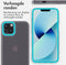 iMoshion Hoesje Geschikt voor iPhone 13 Hoesje - iMoshion Stand Backcover - Transparant