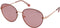 Polaroid Zonnebril 4090/s Dames Cat. 3 Ovaal Staal Roze/goud