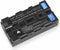 Walimex Video TL-Licht 60LED - Hoge lichtopbrengst 150 lux - Kleurtemperatuur 5200-5800K - Zwart