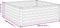 vidaXL - Plantenbak - verhoogd - 100x100x36 - cm - cortenstaal