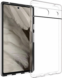 Accezz Clear Backcover Google Pixel 7a - Soft case - Schokbestendig - Transparant