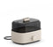 Princess Eierkoker Wave 262047 - 6 eieren - 300 W - Retro - Zwart/Wit