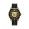 Guess Zwarte Hars Horloge Voor Elegante Stijl
