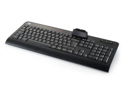 Conceptronic USB Keyboard ES - QWERTY - Smart ID Card Reader - Zwart
