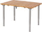 Bo-Camp Southwark - Tafel - Bamboe blad - 60x40 cm - Opvouwbaar - Verstelbare poten