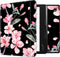 imoshion E-reader Hoesje - Geschikt voor Tolino Epos 3 - Design Slim Hard Case Sleepcover Bookcase met stand - Blossom Watercolor Black