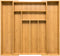 Budu Bestekbak #45 - Uitschuifbaar Bamboe - 45 x 30,6 - 50 cm - 6/8 vakken