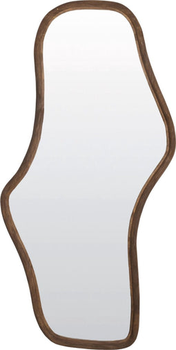 Light & Living Organische Spiegel Celano - Mangohout - 161 x 80cm - Donkerbruin