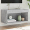 vidaXL - Tv-meubel - met - LED-verlichting - 60x30x30 - cm - betongrijs