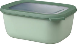 Mepal - Multikom Cirqula vershouddoos - 1500 ml - Rechthoekig - Nordic sage