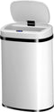 Automatische Prullenbak - Sensorprullenbak - 50 Liter - Wit - Rechthoek