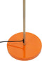 Dyberg Larsen Ocean Orange/Brass - Vloerlamp - Minimalistisch design - 2 lichtpunten