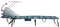 vidaXL - Opvouwbaar - Ligbed - met - Luifel - Bladprint - 600D - Oxford - Stof