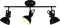 RL LIVE YOUR LIGHT GINA - Spot - 3x E14 max. 40W - Mat zwart