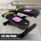 Coast Mini-Stepper - Compacte Stepper met Weerstandsbanden - Verstelbare Hoogte - Zwart - 40 x 31 x 21,5 cm