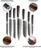 Shinrai Japan - Messenset - 7 delig - Damascus Print - Luxe Geschenkdoos