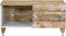 vidaXL - Salontafel - 80x50x40 - cm - massief - mangohout