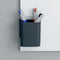 Sigel pennenbak - voor glasmagneetbord van 3 tot 5mm - 75x94x51mm S - antraciet - SI-GL801