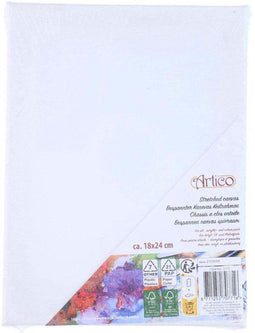 Artico Schildersdoek Canvas - 18x24 cm - Acrylverf Geschikt