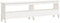 vidaXL - Halbankje - 160x28x45 - cm - massief - grenenhout - wit