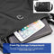 functionele design heren-schoudertas - modieus voor school / werk / outdoor - lichtgewicht, waterdicht nylon met 9 compartimenten - 33x11x24cm - geschikt voor 11.6 inch laptop