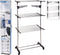 Droogtoren 6 rekken - 80x57x165 cm - 17 meter drooglengte - Wit