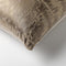 Dutch Decor Sierkussen Diana - Velvet - Taupe - 45x45 cm - Polyester - Kleur Driftwood