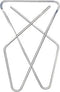 LPC - Vlinderclip - Vernikkeld 57 x 50mm - Zilver (50 stuks)