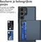 iMoshion Hoesje Geschikt voor Samsung Galaxy S24 Ultra Hoesje - Ruimte voor 2 pasjes - iMoshion Backcover met pasjeshouder - Donkerblauw