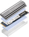 Silverstone TP04 - M.2 SSD Koeling - Passieve Koeling - Zilver