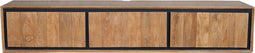 Zwevend tv-meubel RichWood 160 cm - naturel