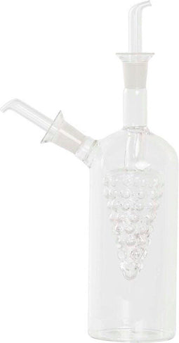 Olie en azijnset DKD Home Decor 13 x 6,5 x 25 cm Transparant 500 ml Borosilicaatglas