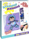 Home & Styling Diamant Painting Astronaut - Set van 3 stuks