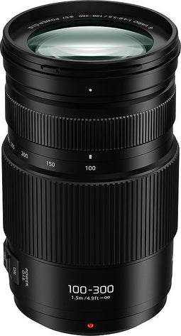 Panasonic Lumix G VARIO 100-300 mm F4.0-5.6 Power O.I.S. 67 mm filter (geschikt voor Micro Four Thirds) zwart