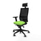 Bureaustoel met hoofdsteun Piqueras y Crespo 2D066G1 Pistache