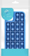 iMoshion Hoesje Geschikt voor iPhone Xr Hoesje Siliconen - iMoshion Pop It Fidget Toy - Pop It hoesje - Donkerblauw