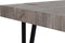 ADENA - Eettafel - Donkere houtkleur - 90 x 180 cm - MDF