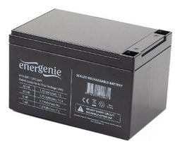 Gembird BAT-12V12AH - Oplaadbare batterij 12V 12Ah - Lood-zuur - 151 x 99 x 96 mm