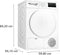 BOSCH WTH8300LNL - Warmtepompdroger - 8 kg vulgewicht - Auto Dry - LED-display