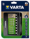 Varta LCD Multi Charger+ - Multi lader voor 8 NiMH batterijen - Individuele batterijbewaking - Zwart