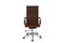 Lifa Living Oxford - Bureaustoel - Buffelleer zitting - Max 150 kg - Donkerbruin