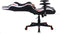 Gamestoel Tornado bureaustoel - ergonomisch verstelbaar - racing gaming stoel - zwart oranje