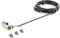 Startech.com LTULOCK4D - Laptop Kabelslot - 2m Stalen Kabel met 4-cijfer Combinatieslot - Zwart