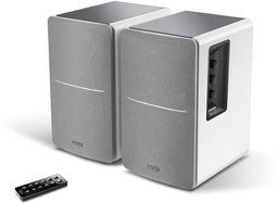 Edifier R1280DB - Actieve Bluetooth Luidsprekers - RCA/AUX Optisch Coaxiaal - Wit/Zilver